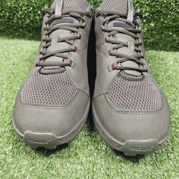 Mavic XA Khaki Mountain Bike Athletic Clip On Sneakers Mens Size 12.5 - Picture 3 of 11